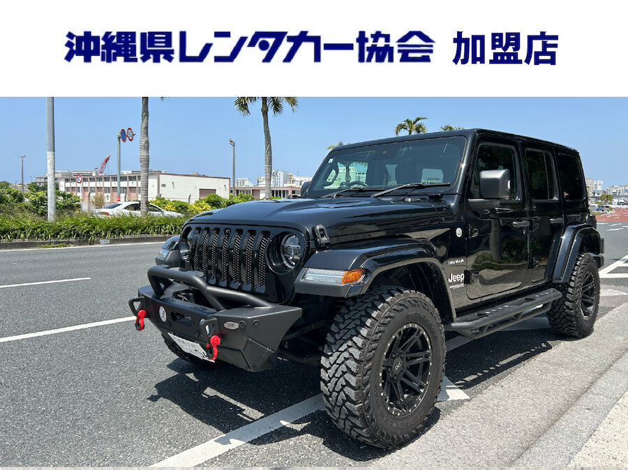 【 慶事 】免責込大特価！空港から約５分！禁煙車☆５人乗りSUV｜JEEP ラングラー アンリミテッド サハラ